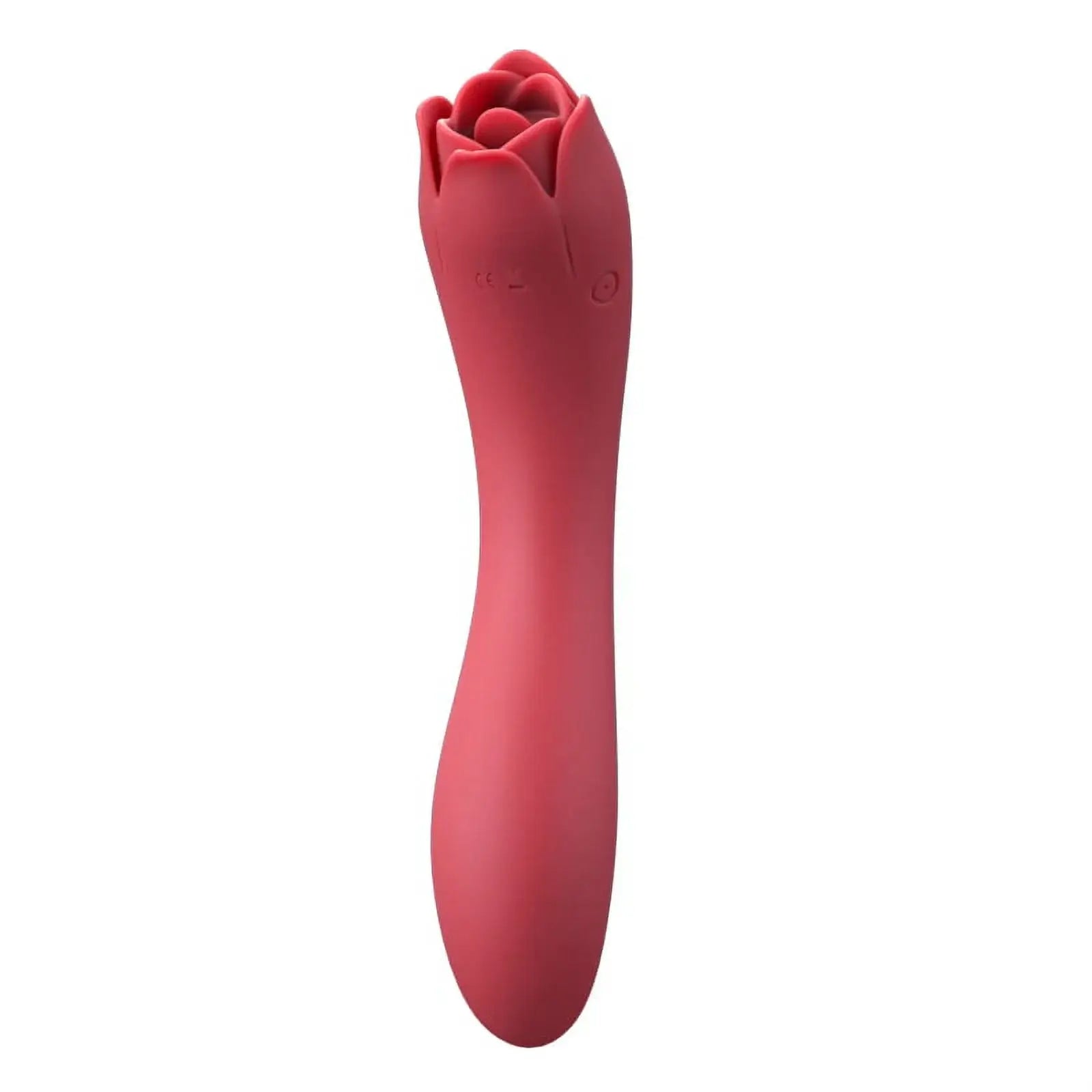 Flower Rose 2in1 Dildo Vibrator For Adults Rechargeable Rose Licker - The Rose Toys