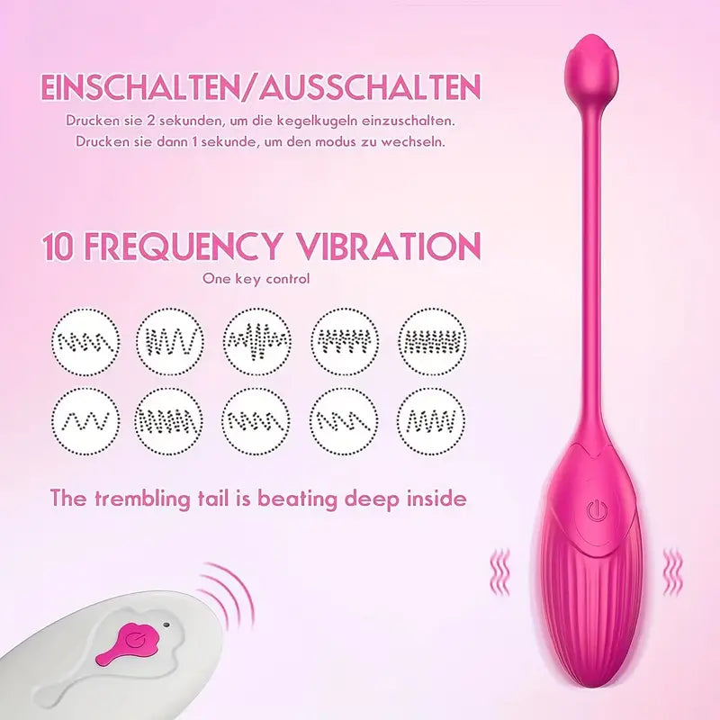 Remote Control Wireless Charging Wearable G Spot Rose Vibrator Sex Toy The Rose Toys