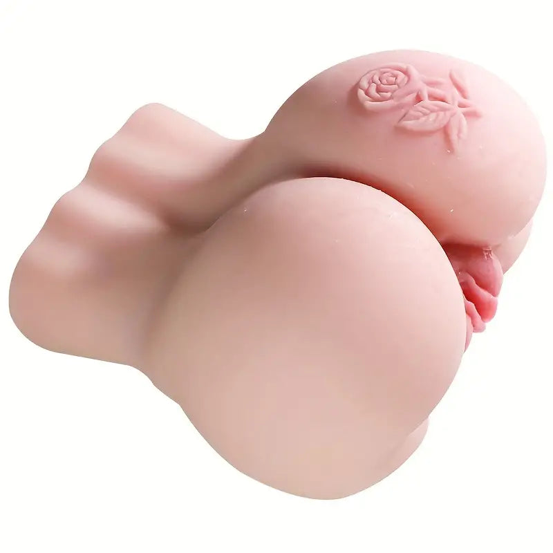 Real Silicone Rose Soft Male Masturbator For Vaginal Anal Stimulation The Rose Toys