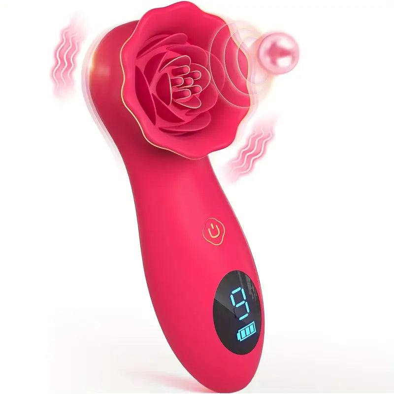 USB Powered Rose Petal Vibration Love Sex Toy For Women Couples The Rose Toys